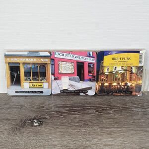 Irish Pubs Coasters Beermats Corked Back Heat Resistant Bars